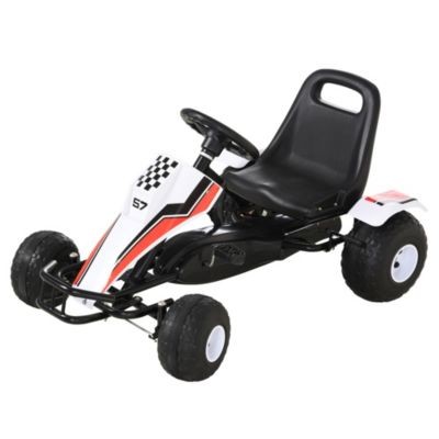 HOMCOM Kinder Go-Kart mit Handbremse Детский картинг с ручным тормозом