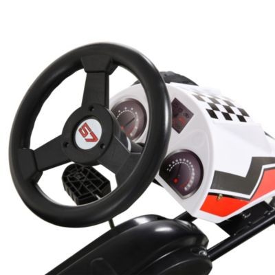 HOMCOM Kinder Go-Kart mit Handbremse Детский картинг с ручным тормозом