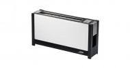 ritter ritter Langschlitz-Toaster volcano 5 weiss/schwarz, 950 Watt, fur 2 Scheiben Toast  weiss/schwarz Тостер Ritter Volcano 5 с длинными слотами, белый/черный, 950 Вт, на 2 ломтика тостов