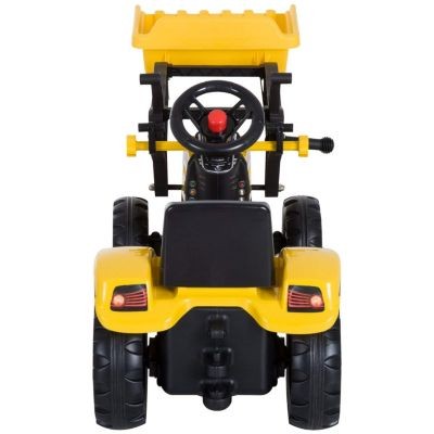 HOMCOM Trettraktor mit Fontlader Педальный трактор с фронтальным погрузчиком