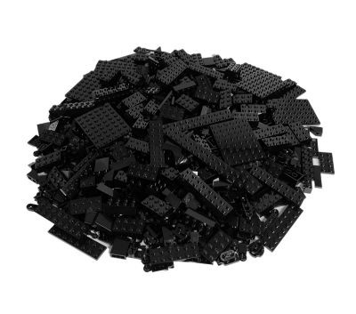 LEGO LEGO Steine Schwarz gemischt - Black NEU Stuckzahl 100x Кубики LEGO, черные, смешанные, количество НОВИНКА: черный 100 шт.