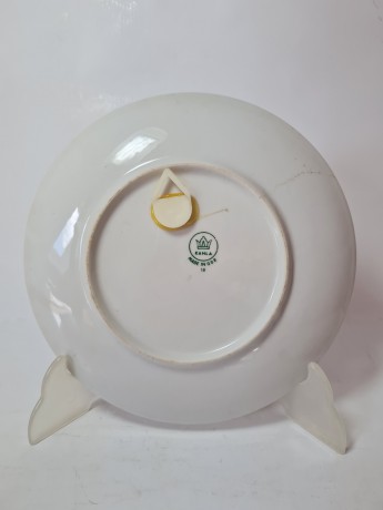 KAHLA GDR Декоративная тарелка "Город Мальш", 19,5см, 1960-70гг.