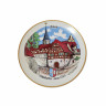 KAHLA GDR Декоративная тарелка "Город Мальш", 19,5см, 1960-70гг.