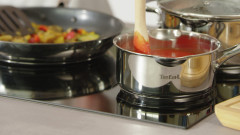 Tefal Tefal Topfset Duetto 7-tlg. DUETTO edelstahl Набор кастрюль Tefal Duetto 7 предметов. ДУЭТТО