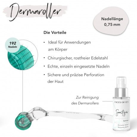 FACES OF FEY Microneedlingset Basic 0,75mm Набор микроигл Basic 0,75 мм