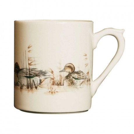Gien Fayencerie Gien 'Sologne' Henkelbecher Motiv Ente 0,30 l Gien "Sologne" Кружка с ручкой, мотив утки, 0,30 л
