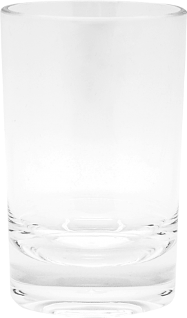 Soapland Mundbecher aus Acryl Акриловая баночка для зубных щёток, durchsichtig, 1 шт.