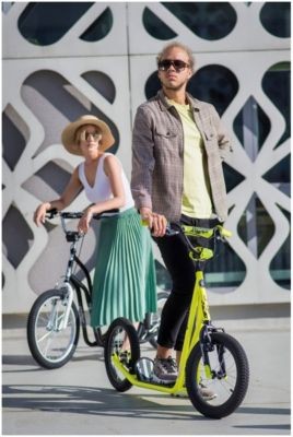 HyperMotion Cityroller Scooter mit grossen Radern 16 (40 cm) Городской самокат с большими колесами 16 (40 см)