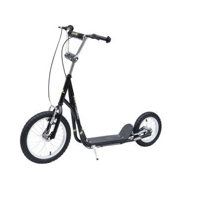 HOMCOM Kinder Tretroller mit hohenstellbarem Lenker Детский самокат с регулируемым рулем.