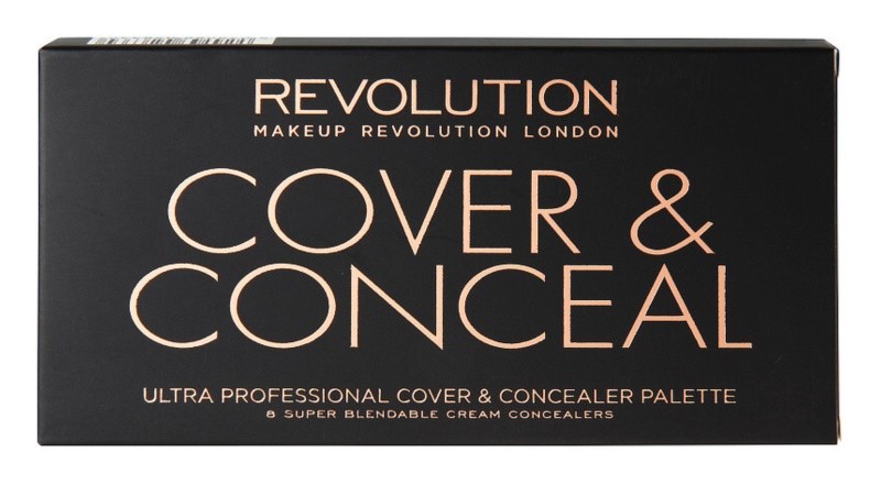 Makeup Revolution Cover & Conceal Concealer Palette Паллетка консилеров, 10г.