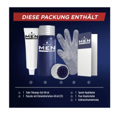 Schwarzkopf Men Perfect Tonung Anti-Grau-Gel Natur Hellbraun 50, 1 St Краска против седых волос натуральный светлый коричневый 50, 1 шт.