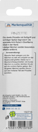 ebelin Pinzette mit Softgriff, 1 St