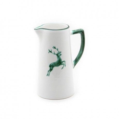 Gmundner Keramik Gmundner Keramik Gruner Hirsch Wasserkrug 0,7 L / h: 16 cm Кувшин для воды Gmundner Ceramics Green Deer 0,7 л / высота: 16 см