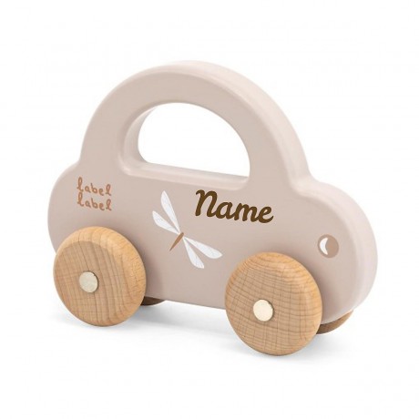 elefantasie Holzspielzeug Auto personalisiert mit Namen Деревянная игрушечная машинка с именем