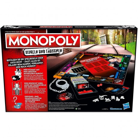 Hasbro Monopoly MOGELN TAUSCHEN МОНОПОЛЬНЫЙ ОБМЕН МОНОПОЛИЕЙ