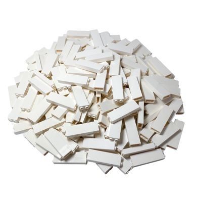 LEGO LEGO 1x2x5 Saulen Weiss - 25 Stuck - White brick 2454 LEGO 1x2x5 колонны белые - 25 штук - Белый кирпич 2454