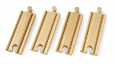BRIO 1\/2 gerade Gleise 1/2 прямые дорожки