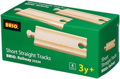 BRIO 1\/2 gerade Gleise 1/2 прямые дорожки
