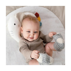 Fehn Krabbeldecke Elefant fehnNATUR mit Kissen Игровой коврик слон fehnNATUR с подушкой