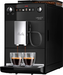Melitta Melitta Kaffeevollautomat Latticia One Touch F300-100, schwarz, kompakt, aber XL Wassertank  XL Bohnenbehalter  Полностью автоматическая кофемашина Melitta Latticia One Touch F300-100, черная, компактная, но резервуар для воды XL, контейнер для зе