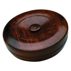 Taylor of Old Bond Street Sandalwood Herbal Shaving Hard-Soap in Wooden Bowl  Твердое мыло для бритья Sandalwood Herbal в деревянной миске