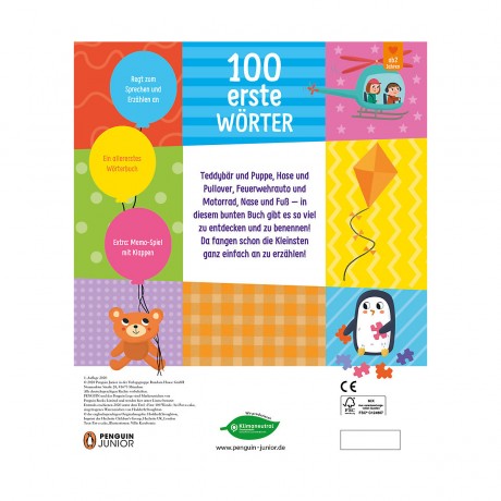 Penguin Junior Verlag 100 erste Worter 100 первых слов