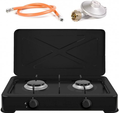 TronicXL TronicXL Gaskocher Turbo Gaskocher Campingkocher 2-flammig Camping Kocher Gas  Газовая плита TronicXL, турбо-газовая плита, походная плита, 2-пламенная походная газовая плита