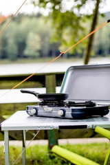Campingaz Campingaz Campingliege Campingaz Campingkocher Camping Kitchen 2 grau  Кемпинговый шезлонг Campingaz Походная печь Campingaz Кухня для кемпинга 2 серая