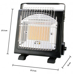 Phonix Germany Phonix Germany Gaskocher PH-100, (2 in 1 Heizung  Kocher, Gasheizung Keramik), Keramik Gasstrahler 1,7 KW Heizstrahler;+ 8 Kartuschen  Газовая плита Phonix Germany PH-100, (конфорка 2 в 1, газовая плита керамическая), керамическая газовая п