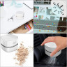 AKKEE AKKEE Akku-Handstaubsauger Tischstaubsauger USB Wiederaufladbar Mini Staubsauger Tragbar Kabellos, 360° Drehbar, Mini Handstaubsauger fur Schule, Haushalt, Buro Беспроводной ручной пылесос AKKEE, настольный пылесос, перезаряжаемый от USB, мини-пыле