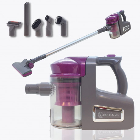 Starlyf Starlyf Akku-Hand-und Stielstaubsauger Cordless Vac, beutellos, ohne Beutel, 30.000 U/min., 22 Volt Lithium Ionen Akku mit Saugrohr  Беспроводной ручной пылесос Starlyf Cordless Vac, без мешка, без мешка, 30 000 об/мин, литий-ионный аккумулятор 22