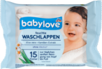 babylove Влажные салфетки, 15 шт