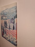Картина винтажная Aler Corane "Пейзаж с домиком и цветами", 77 x 57 см, Германия, 1960-1970гг.