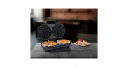 Bestron Bestron Doppel-Waffeleisen ADWM730CO fur Herzwaffeln kupfer/schwarz, 1.200 Watt  kupfer/schwarz Двойная вафельница Bestron ADWM730CO для вафель-сердечек медный/черный, 1200 Вт