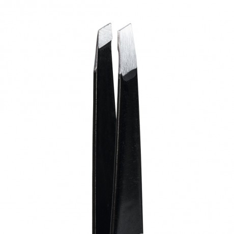 ERBE Pinzette, schrag, schwarz, 9,5 cm  Пинцет, скошенный, черный, 9,5 см