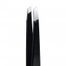 ERBE Pinzette, schrag, schwarz, 9,5 cm  Пинцет, скошенный, черный, 9,5 см