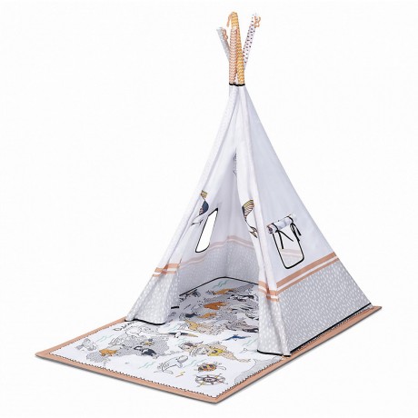 Kinderkraft Spieldecke TIPPY Игровой коврик ТИППИ