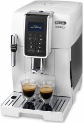 De'Longhi De'Longhi Kaffeevollautomat Dinamica ECAM 350.35.W, grosser 1.8l Wassertank  Полностью автоматическая кофемашина De'Longhi Dinamica ECAM 350.35.W, большой резервуар для воды 1,8 л.