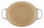 Le Creuset LE CREUSET Br\u00e4ter Oval Perlgrau SIGNATURE grau LE CREUSET Br&gt;4ter Oval Pearl Grey SIGNATURE