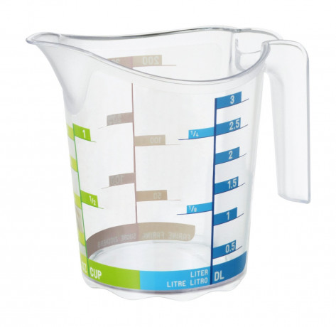 rotho rotho Messbecher DOMINO transparent мерный стакан рото DOMINO