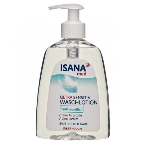 ISANA med ultra sensitiv Waschlotion Лосьон для умывания ультра чувствительный для чувствительной кожи 300 г