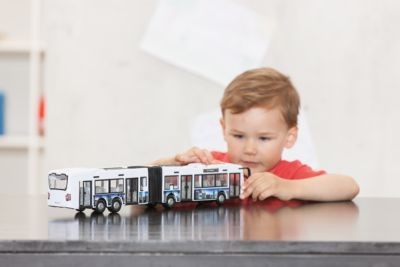 Dickie Toys City Express Bus weiss Городской экспресс автобус белый