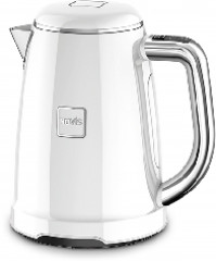 NOVIS NOVIS Wasserkocher KTC1 weiss, 1,6 l, 2400 W, elektronische Temperatureinstellung, Metallgehause  Чайник NOVIS KTC1 белый, 1,6 л, 2400 Вт, электронная регулировка температуры, металлический корпус