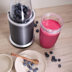 KLAMER KLAMER Smoothie-Maker KLAMER Bullet Mixer 1000 Watt, Smoothie Maker, elektrischer Shake Mix…  KLAMER Смузи-мейкер KLAMER Bullet Mixer, 1000 Вт, смузи-мейкер, электрическая смесь для коктейлей…