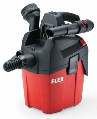 Flex Flex Bodenstaubsauger Kompakt Sauger VC MC 18,0 Akkusauger 18V 1400 l/min mit Zubehor  Пылесос Flex компактный пылесос VC MC 18.0 беспроводной пылесос 18В 1400 л/мин с аксессуарами