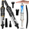 TurboTronic by Z-Line TurboTronic by Z-Line Akku-Handstaubsauger 6,5kpa, 25 Min. Laufzeit, ultra-Leichtgewicht Boden Staubsauger, 85 W, beutellos, kabelloser Sofa Couch Tisch Handsauger mit Ladestation schwarz/gold Беспроводной ручной пылесос TurboTronic