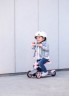 HyperMotion Kinderroller mit Abnehmbarem Sitz 3 in1 Детский самокат со съемным сиденьем 3 в 1