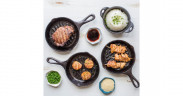 Lodge Lodge Grillpfanne L3GP, mit Stiel schwarz, O 16,5cm  schwarz Сковорода-гриль Lodge L3GP, с черной ручкой, O 16,5см