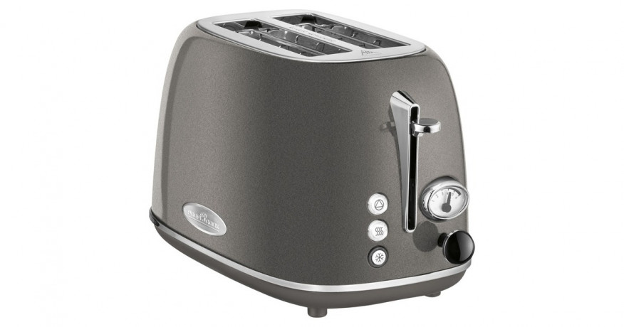 ProfiCook ProfiCook Toaster Vintage PC-TA 1193 anthrazit/chrom, 815 Watt, fur 2 Scheiben Toast anthrazit/chrom Тостер ProfiCook Vintage PC-TA 1193 антрацит/хром, 815 Вт, на 2 ломтика тостов
