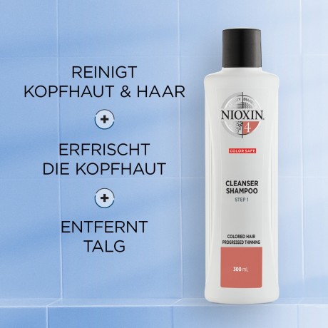 Nioxin System 4 Cleanser Shampoo  Очищающий шампунь System 4